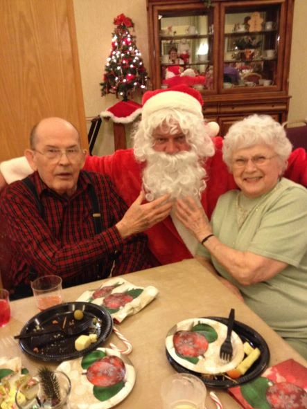 Joe, Bernie, and Santa