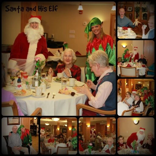 Santa-and-his-elf