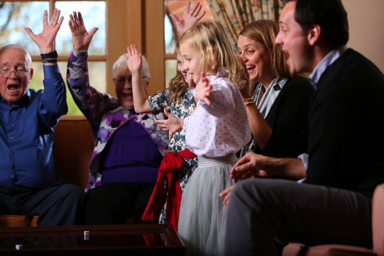 family singing