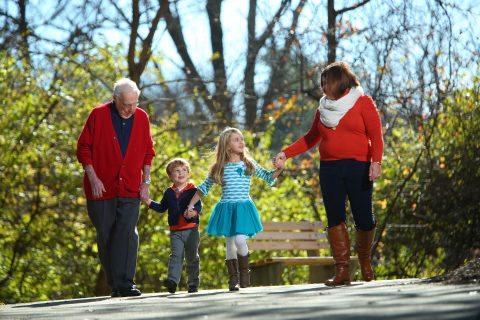 family walk