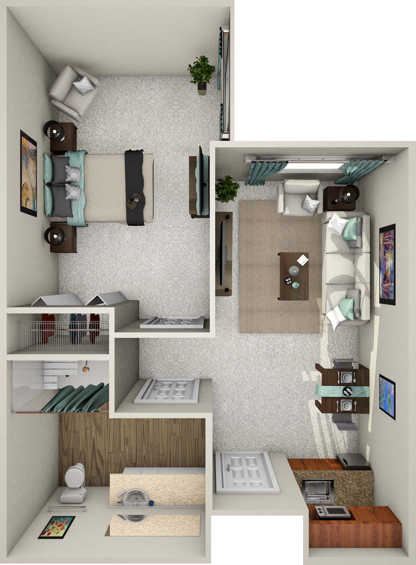 FELV onebedroom v3