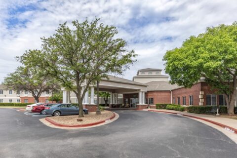 Royal Estates of Wichita Falls, Independent Living, Exterior Main Entrance