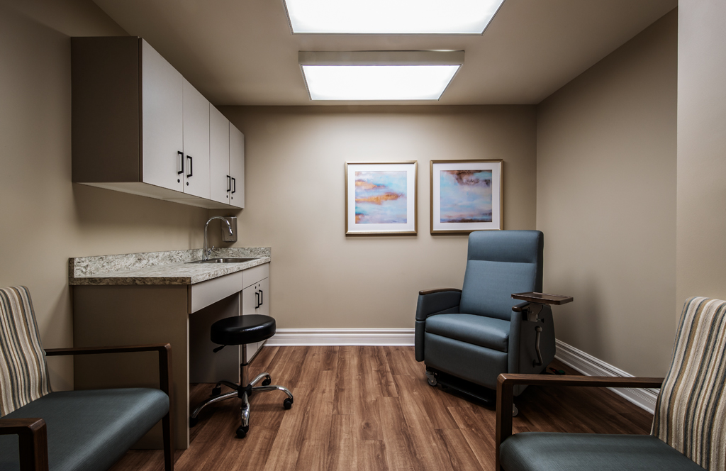 The seasons assisted living medical room