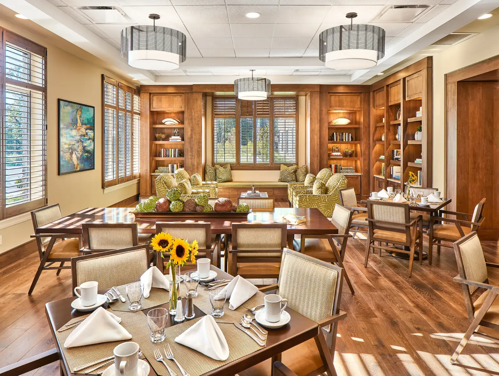 The Club at Briarcliff Manor dining area