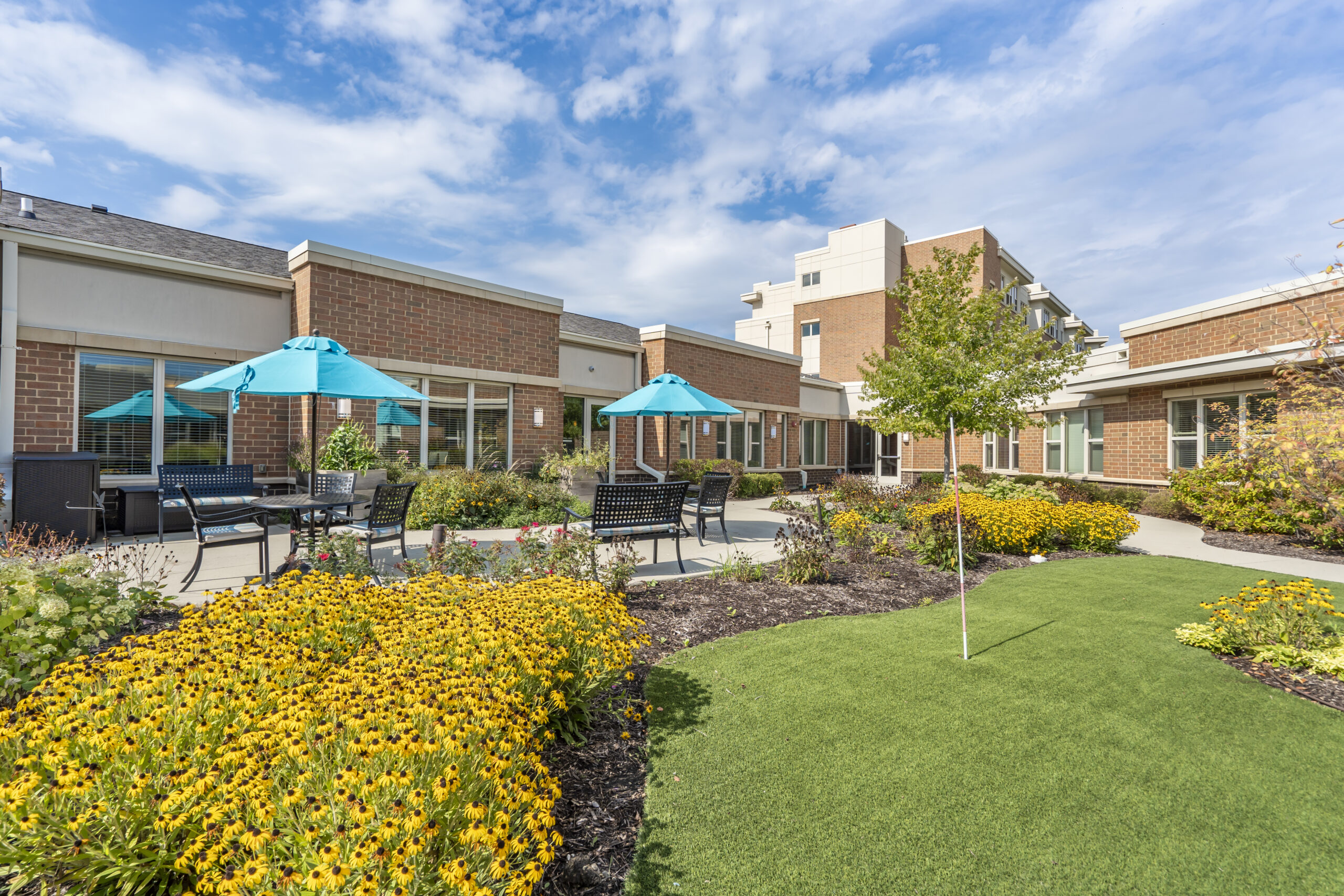 Memory Care Courtyard