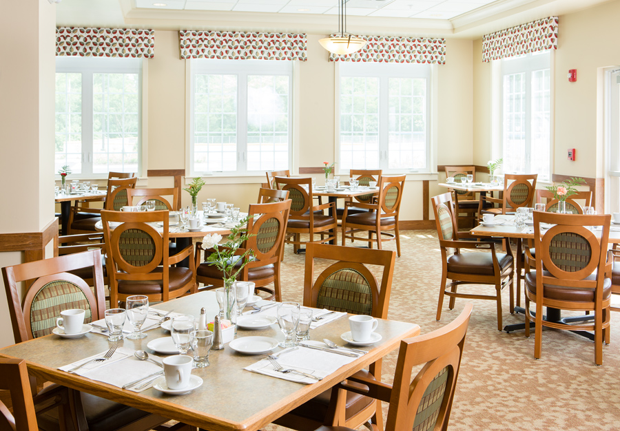 Prairie Green at Dixie Crossing, Supportive Living, Dixie Diner, Dining Room