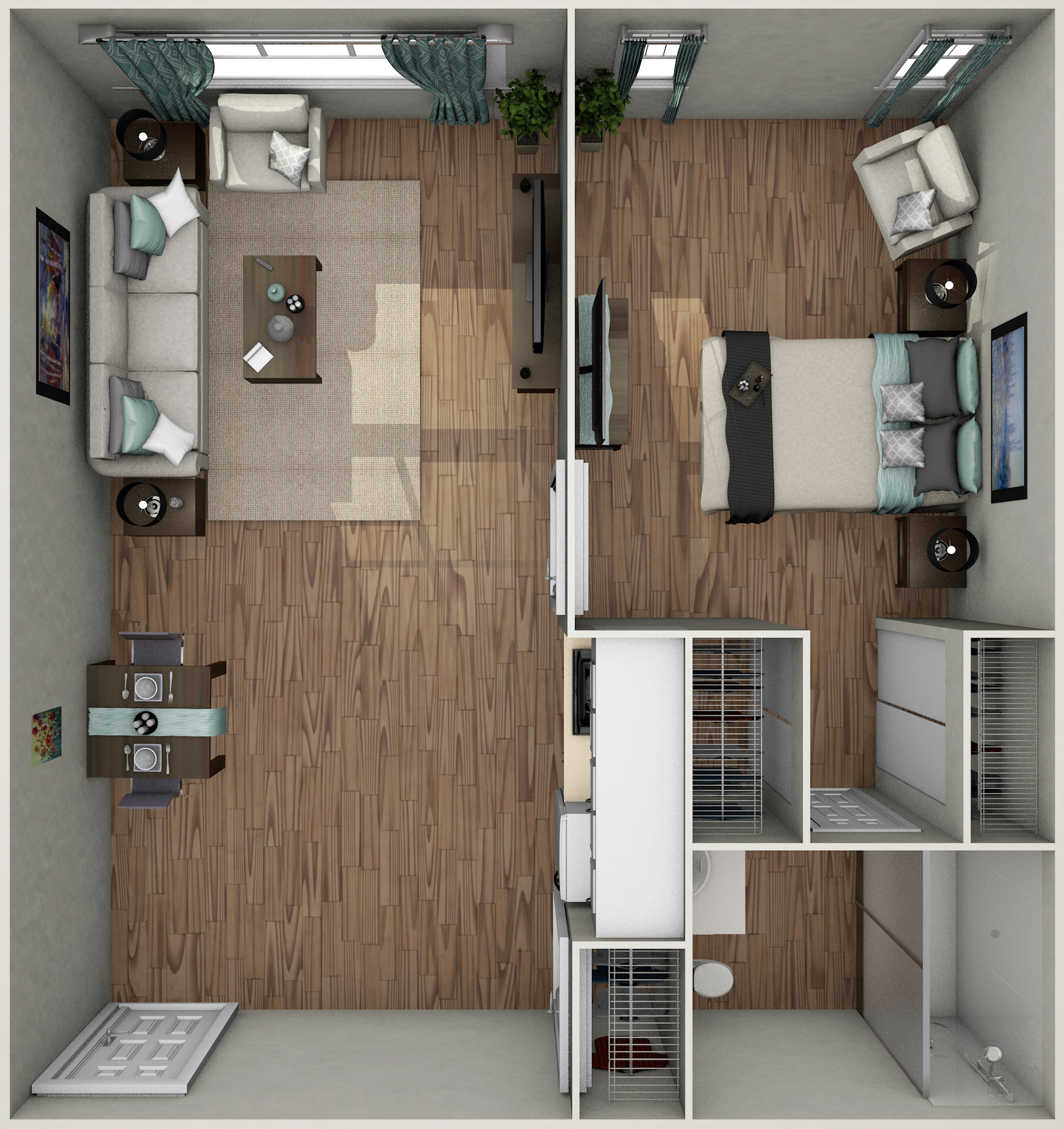 6.03 Hawthorne Gardens 1Br 1Ba 403 v2