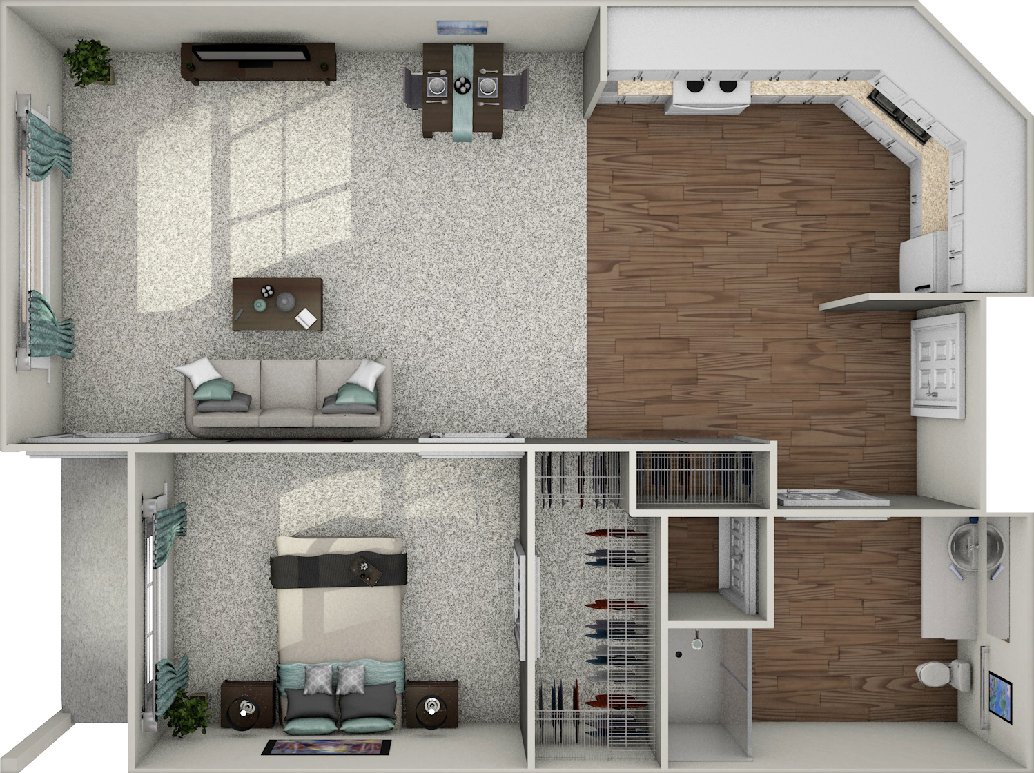 Vancouver 1 Bedroom 1 bath