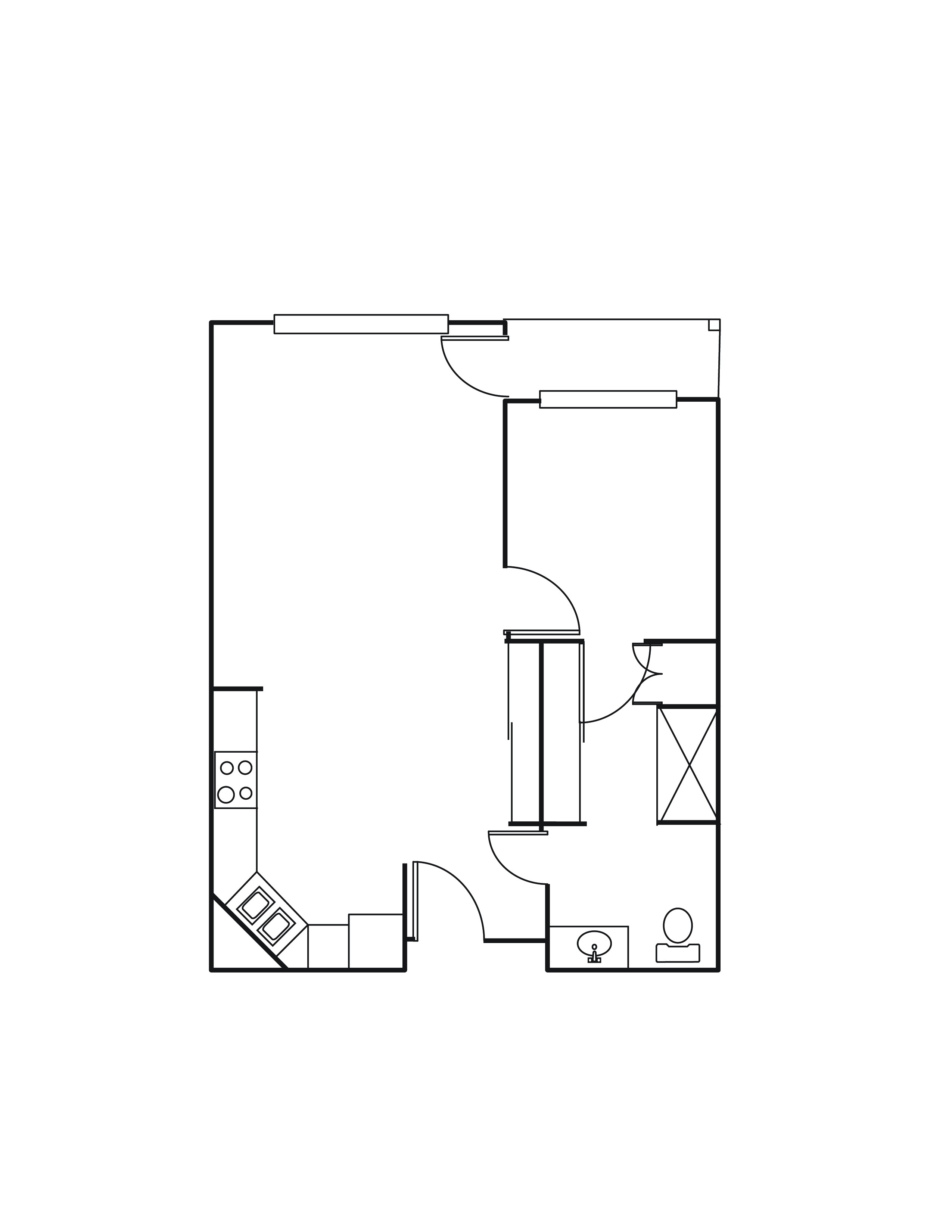 1 Bed 1 Bath