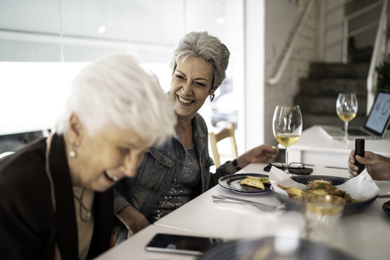 The mental health benefits of socializing for seniors