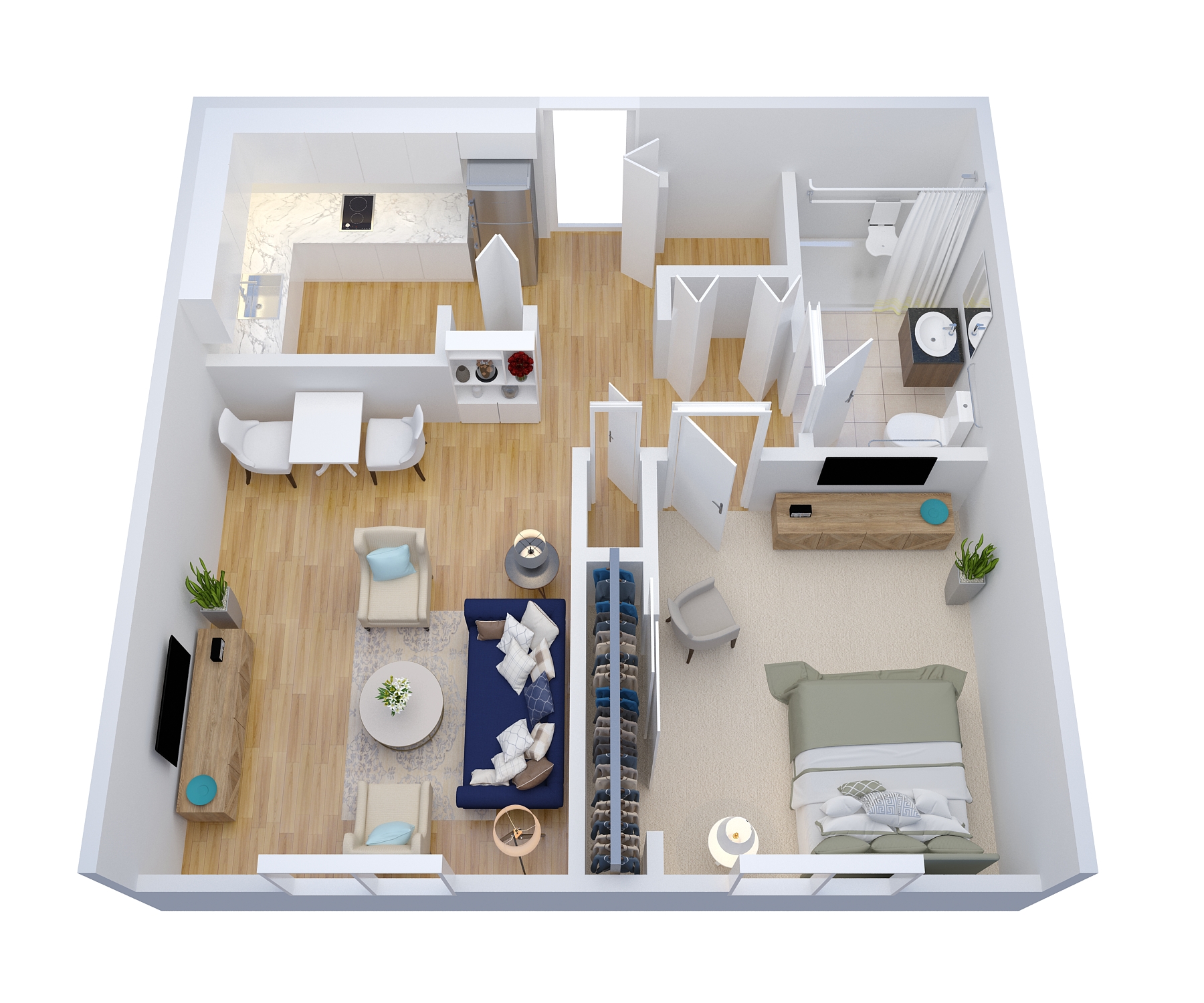 1 Bedroom C