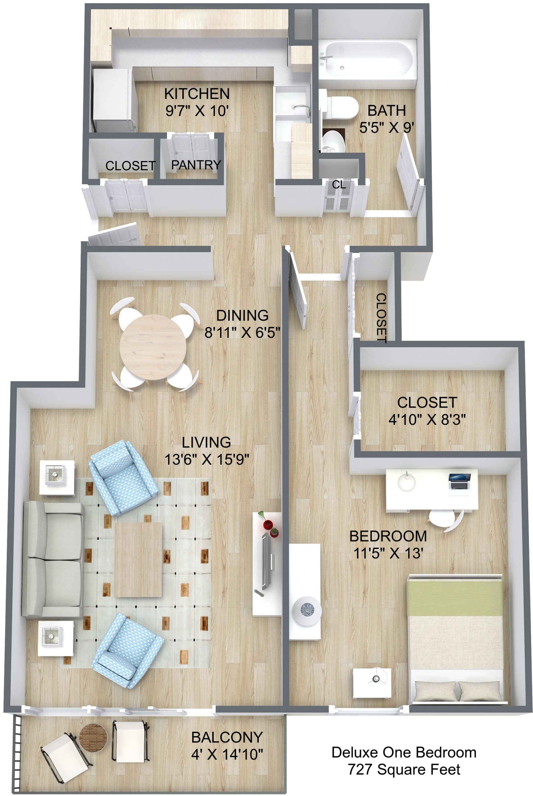 1 Bedroom A
