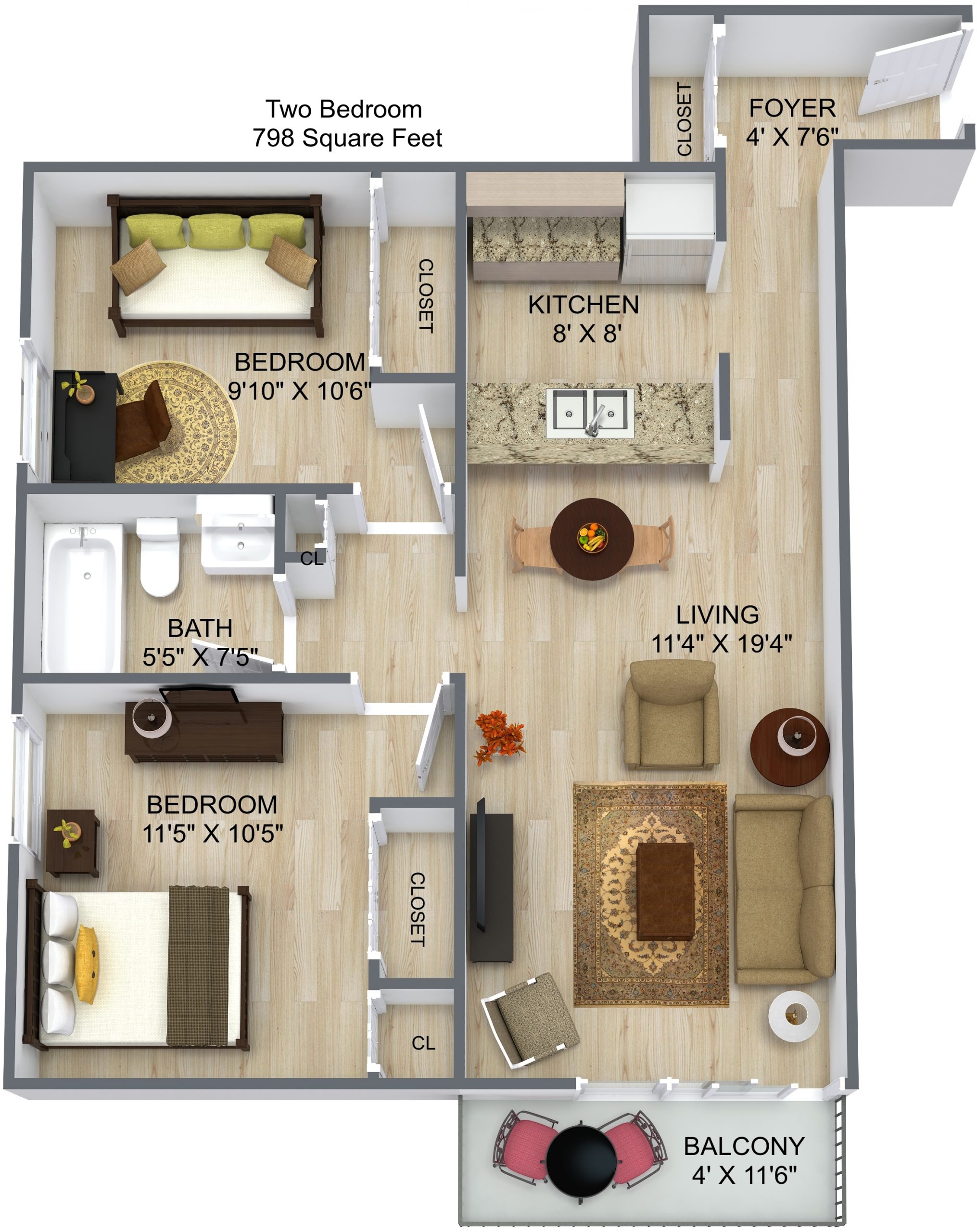 Two Bedroom