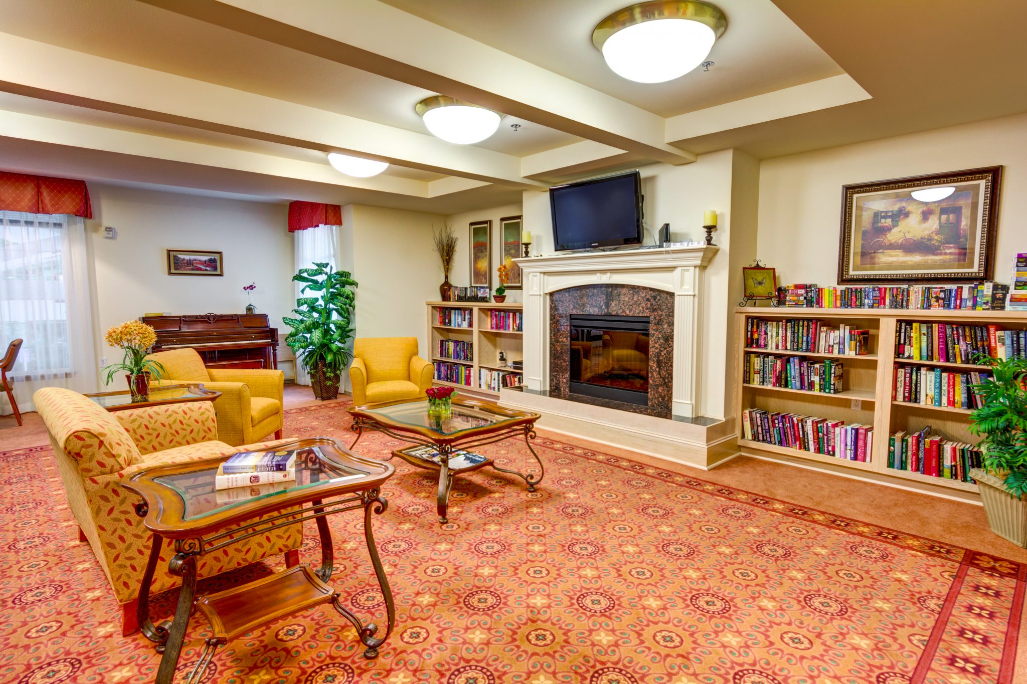 Assisted Living Gresham Oregon Courtyard Fountains