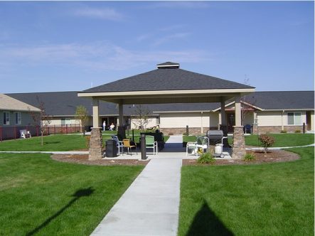 Copper springs outdoor gazebo and barbecue pits