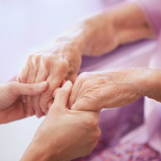 holding hands memory care