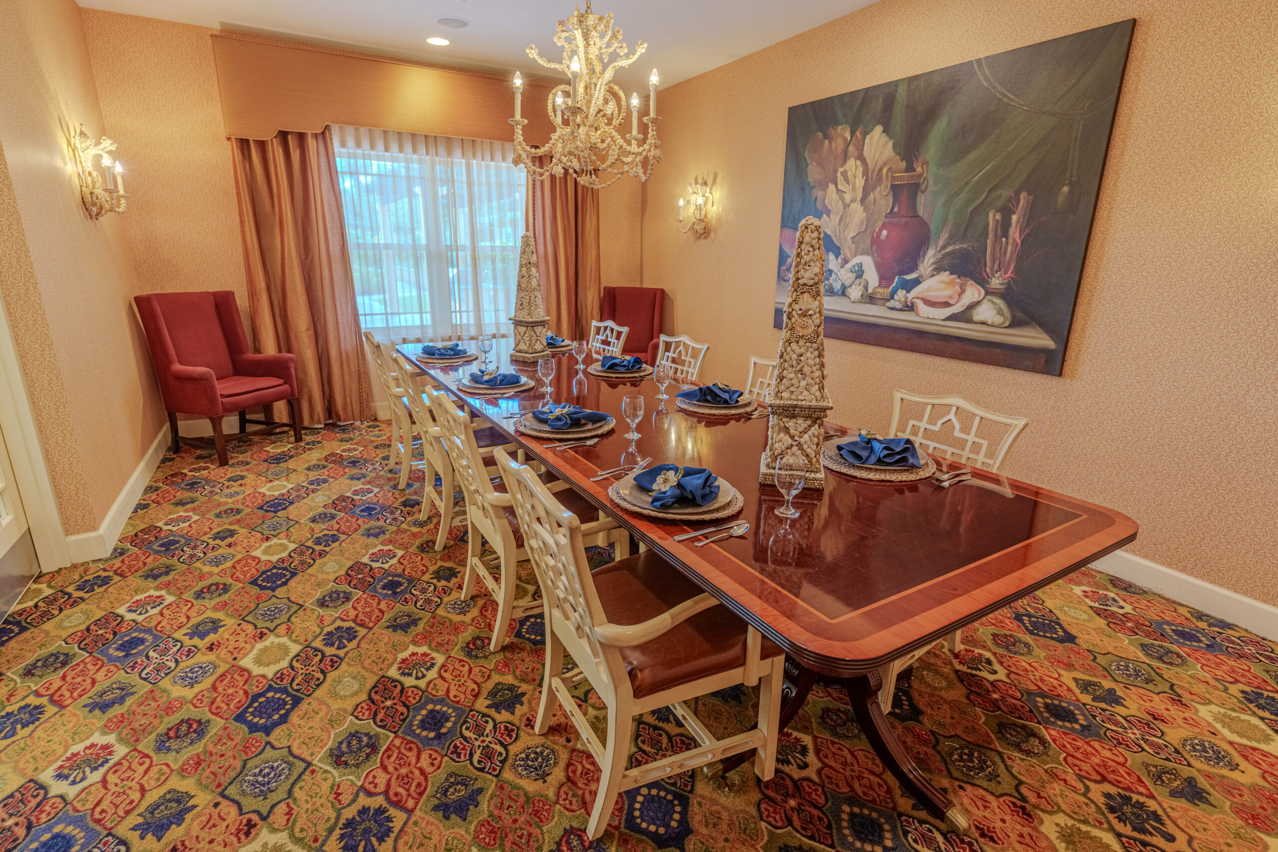 large dining room table