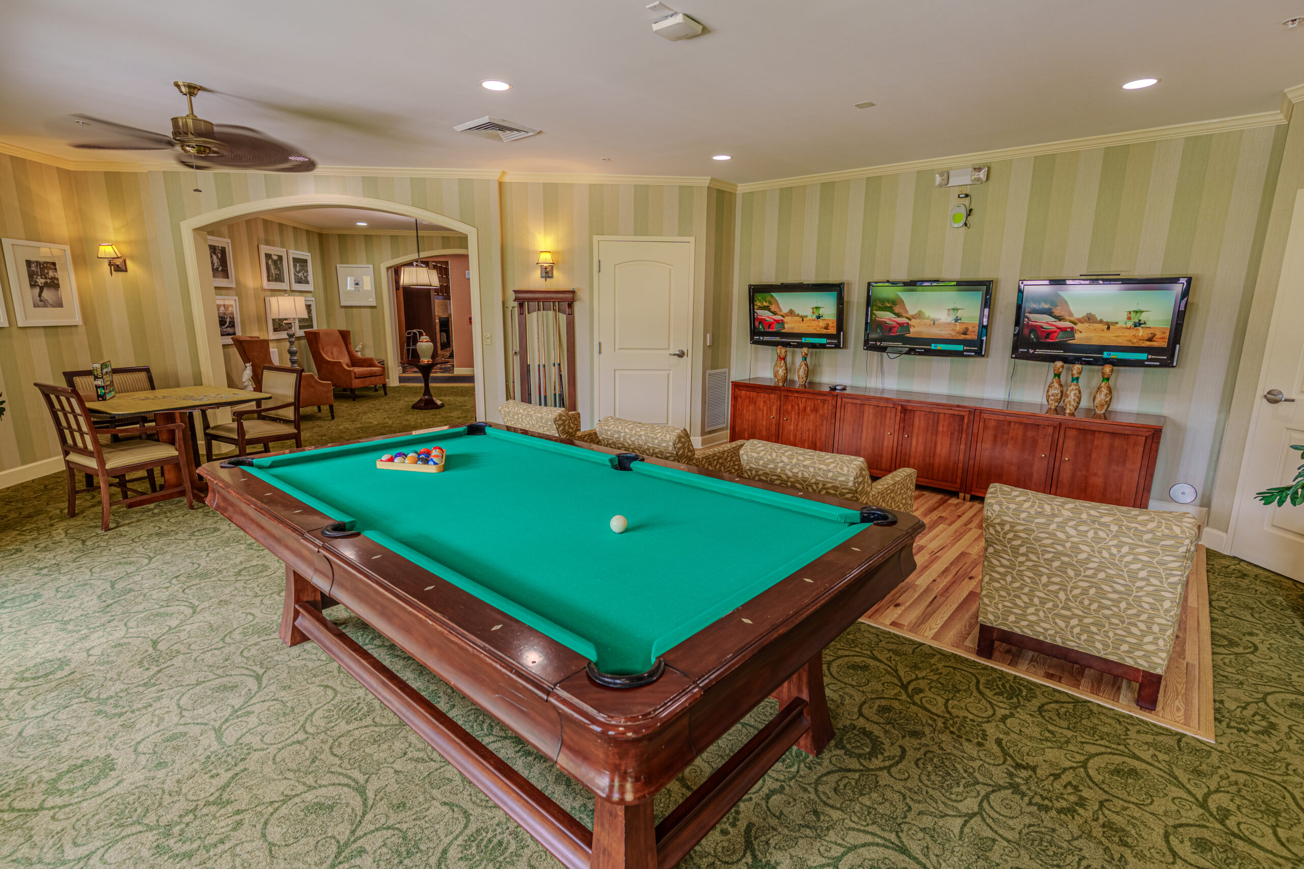 billiards table