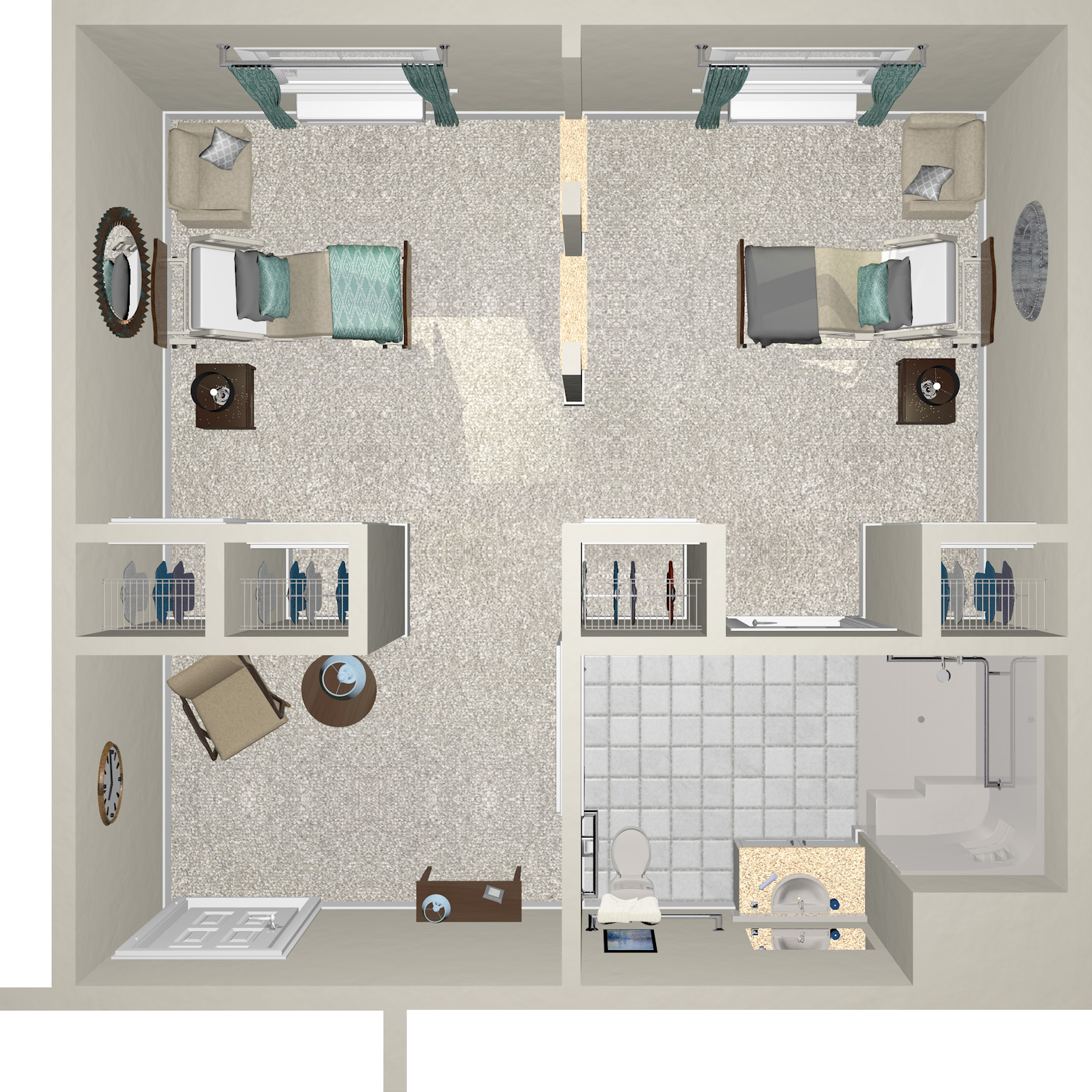 Marigold Companion Suite - 438 Sq. Ft.