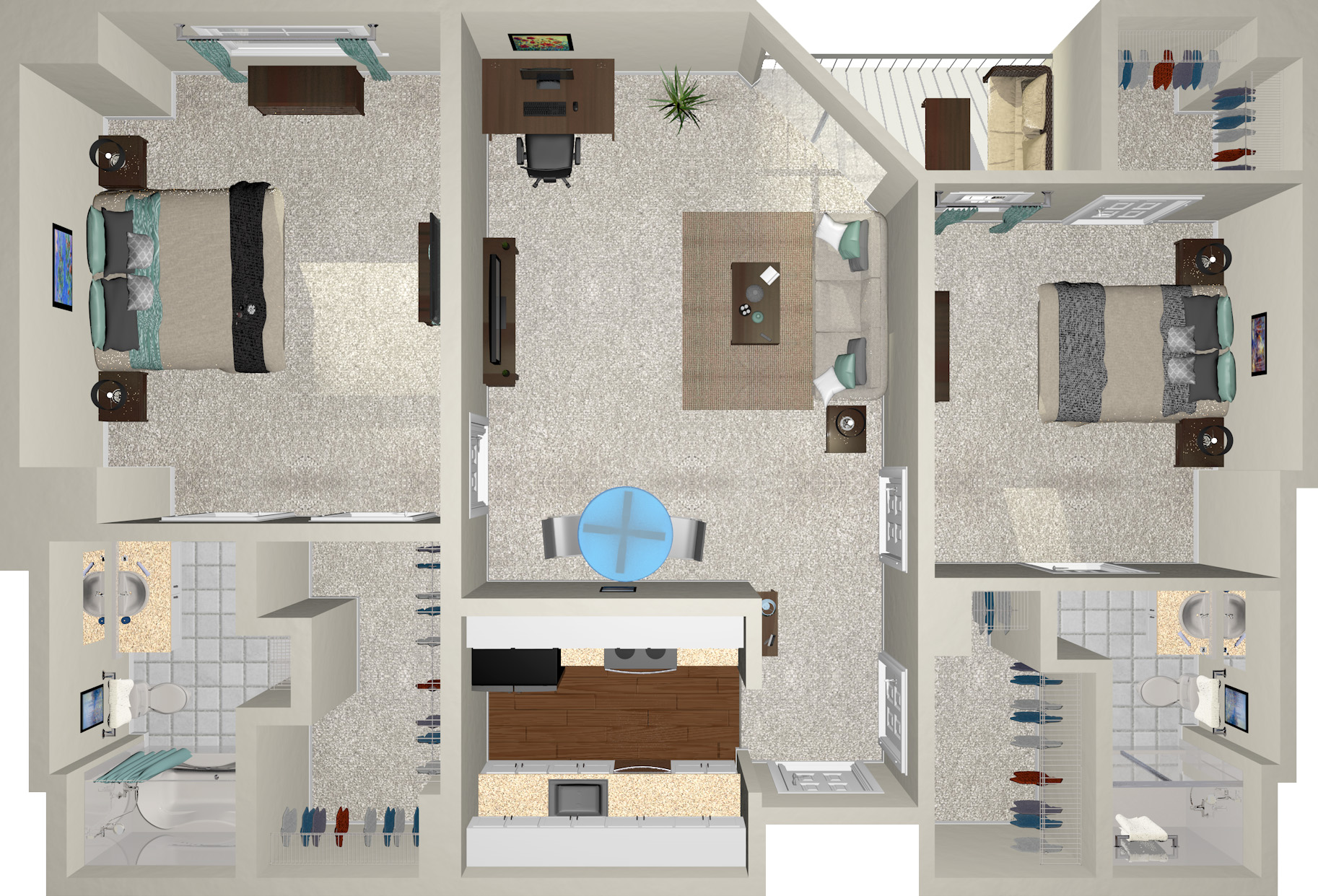 The Adair - 1,020 sq. ft.