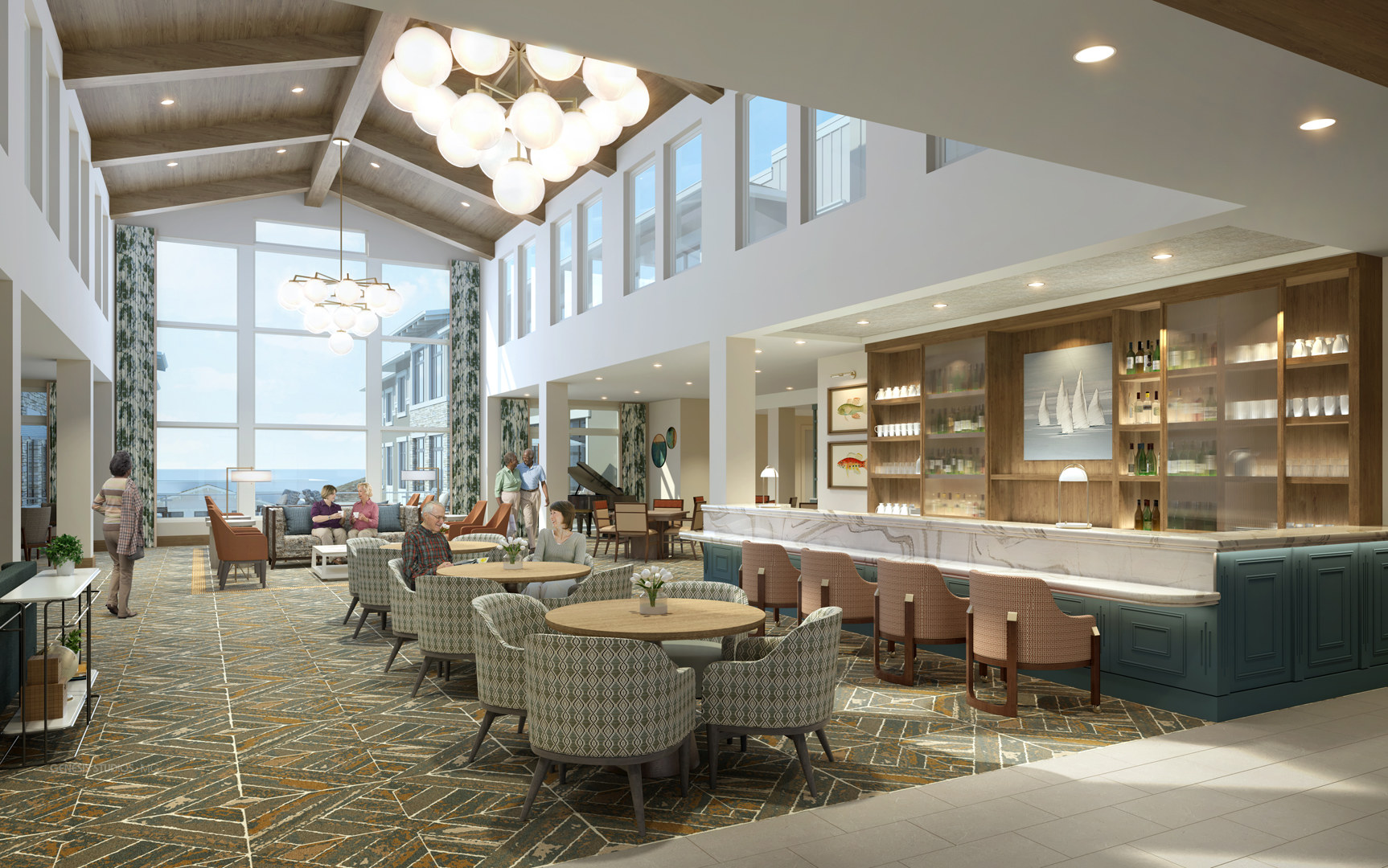 Great room at the sheridan at severna park