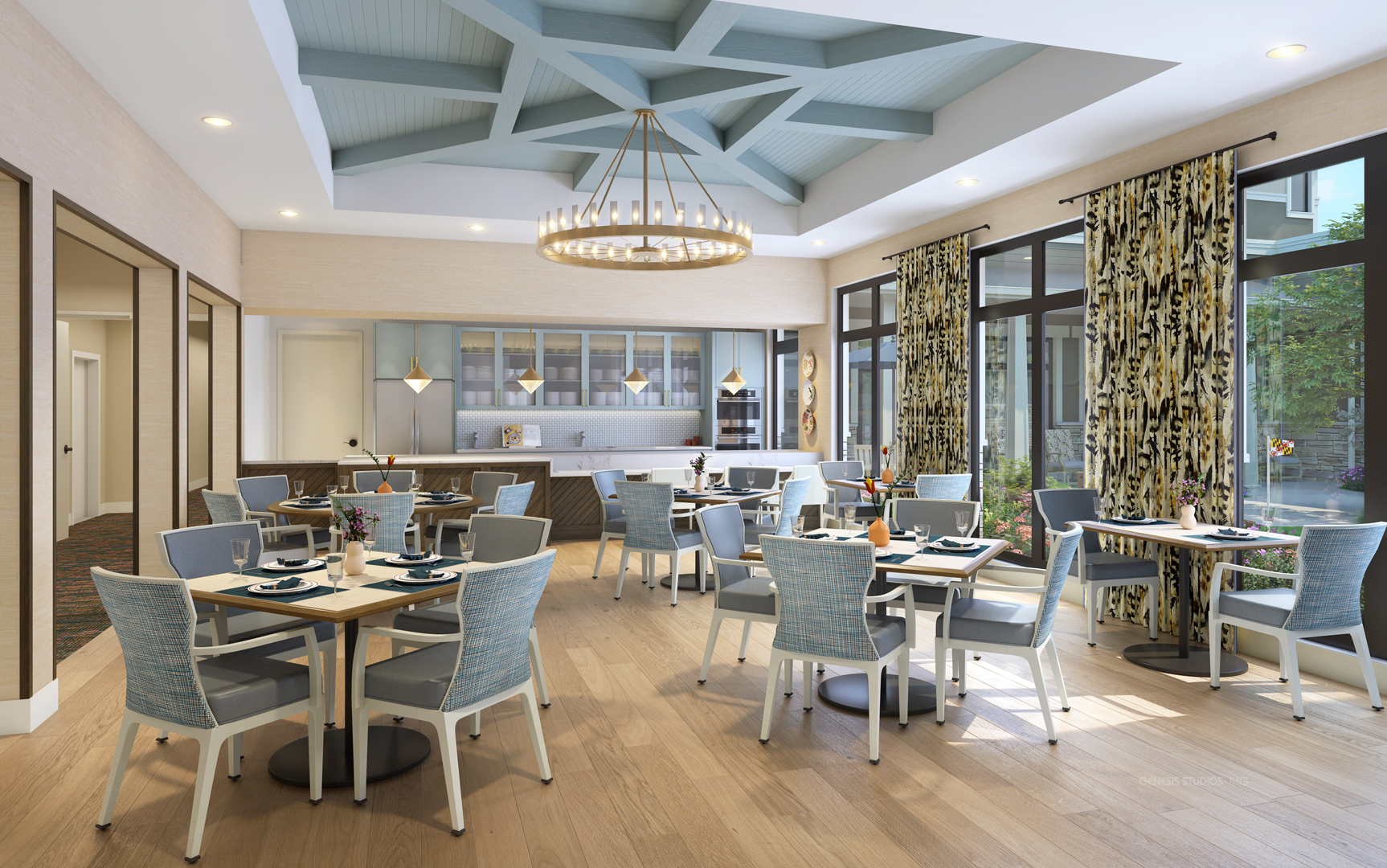 Memory Care Dining at the sheridan at severna park