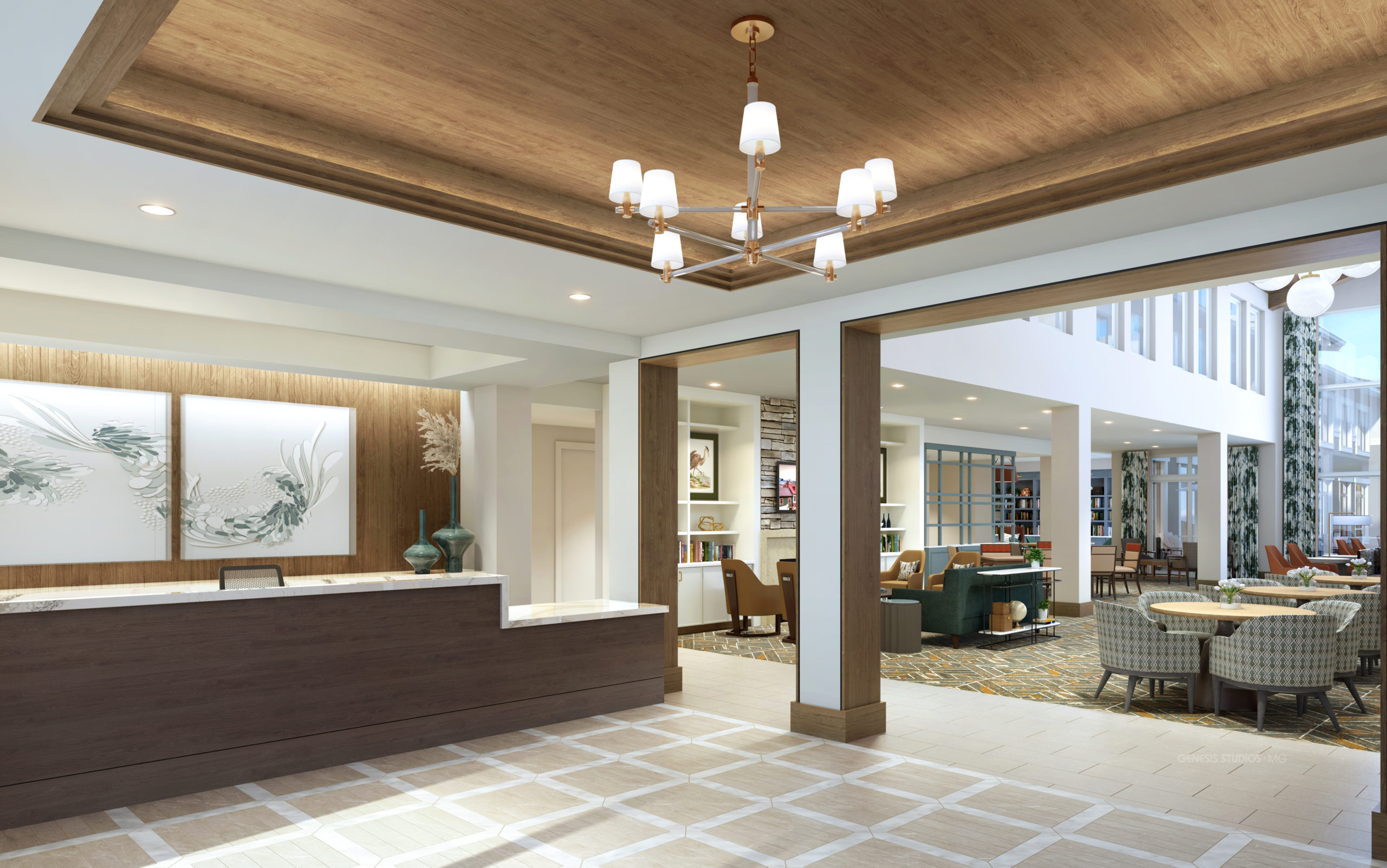 Reception at the sheridan at severna park