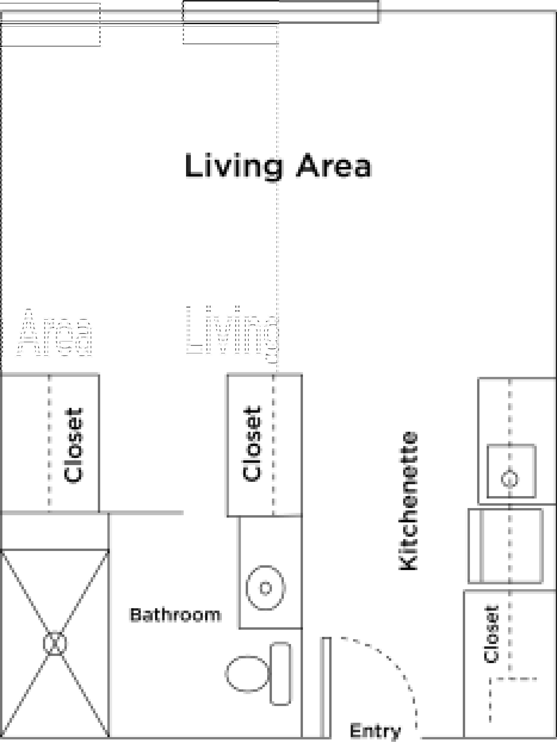 The Oaks_Assisted Living Studio floor plan