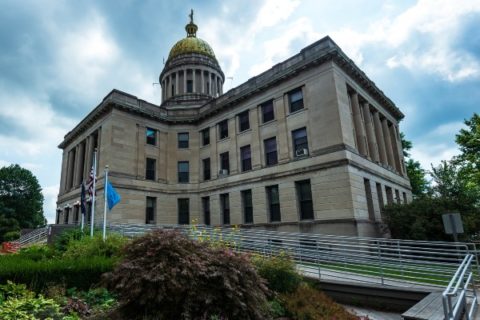 The County Courthouse marks the local government area of Cortland, NY.