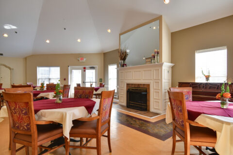 The Addison of Woodbourne Place, Personal Care, Dining Room