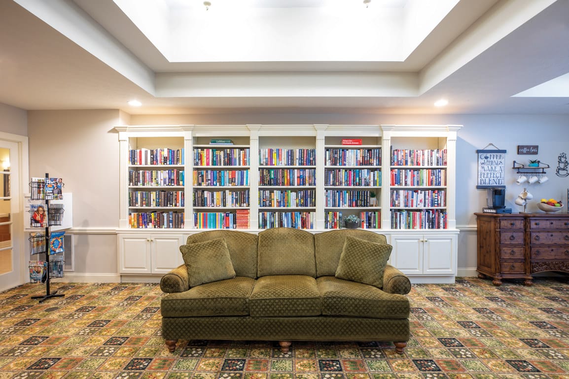 VFW Fairways Library Couch