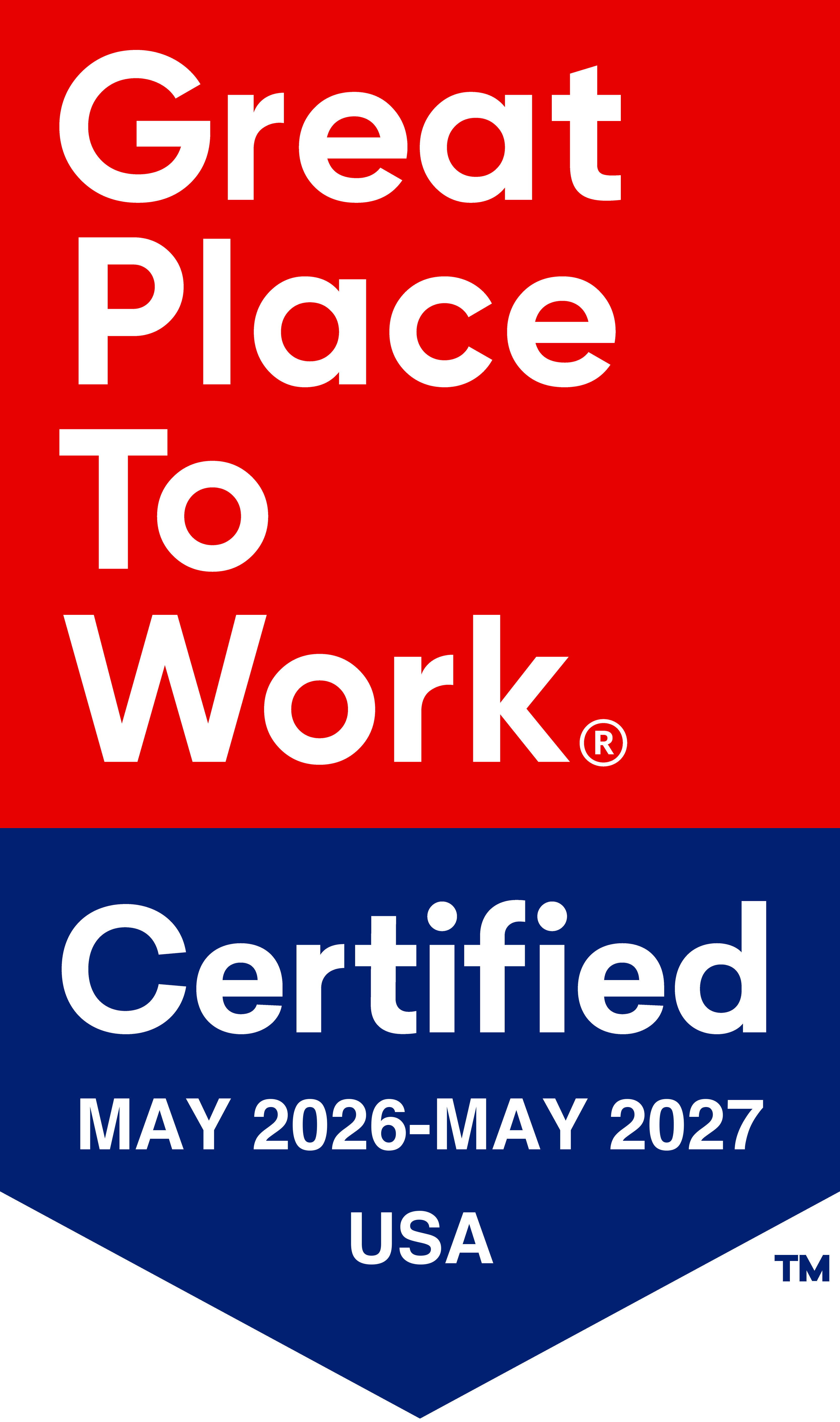 Great Place to Work Badge