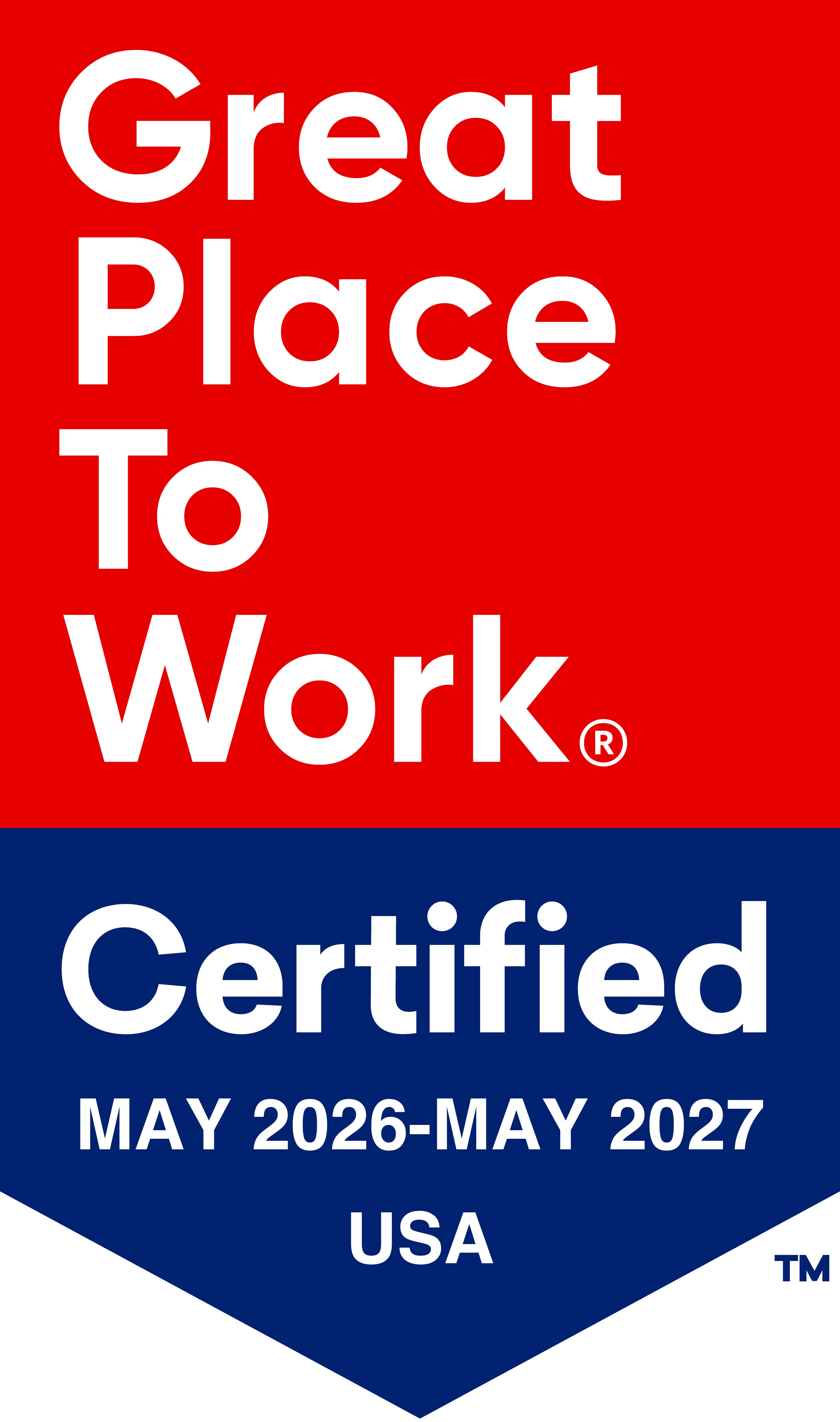 Great Place to Work Badge Great Place to Work Badge