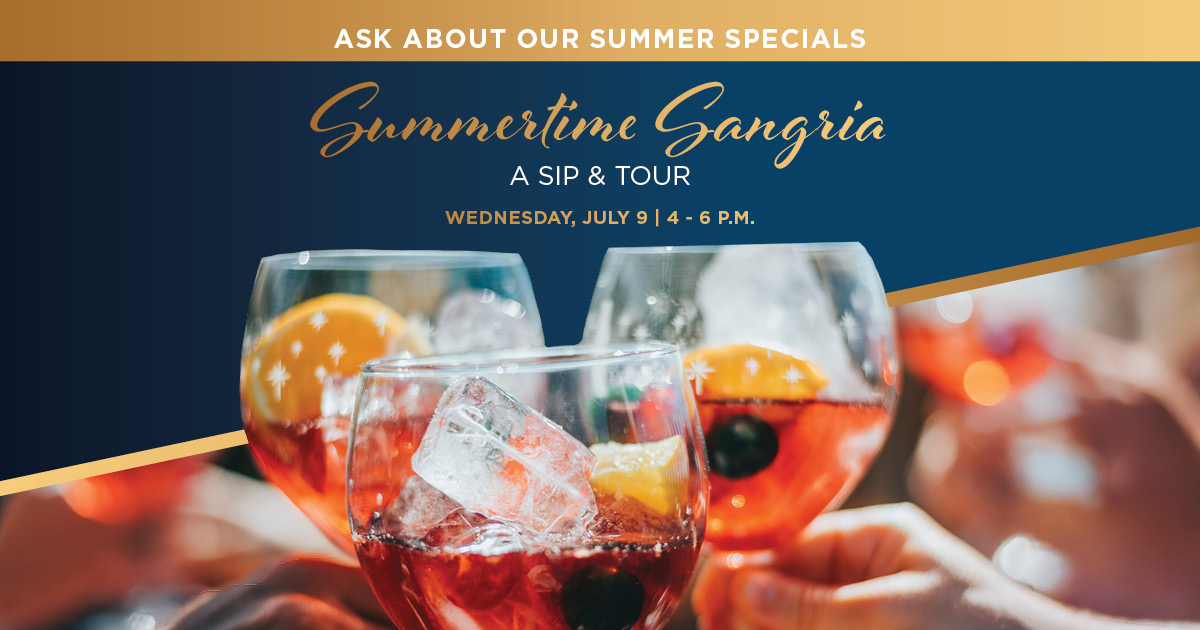 People toasting glasses of sangria.