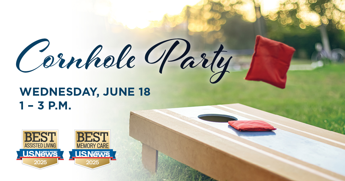 Cornhole game.