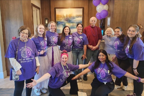 A celebration of fighting Alzheimer's.
