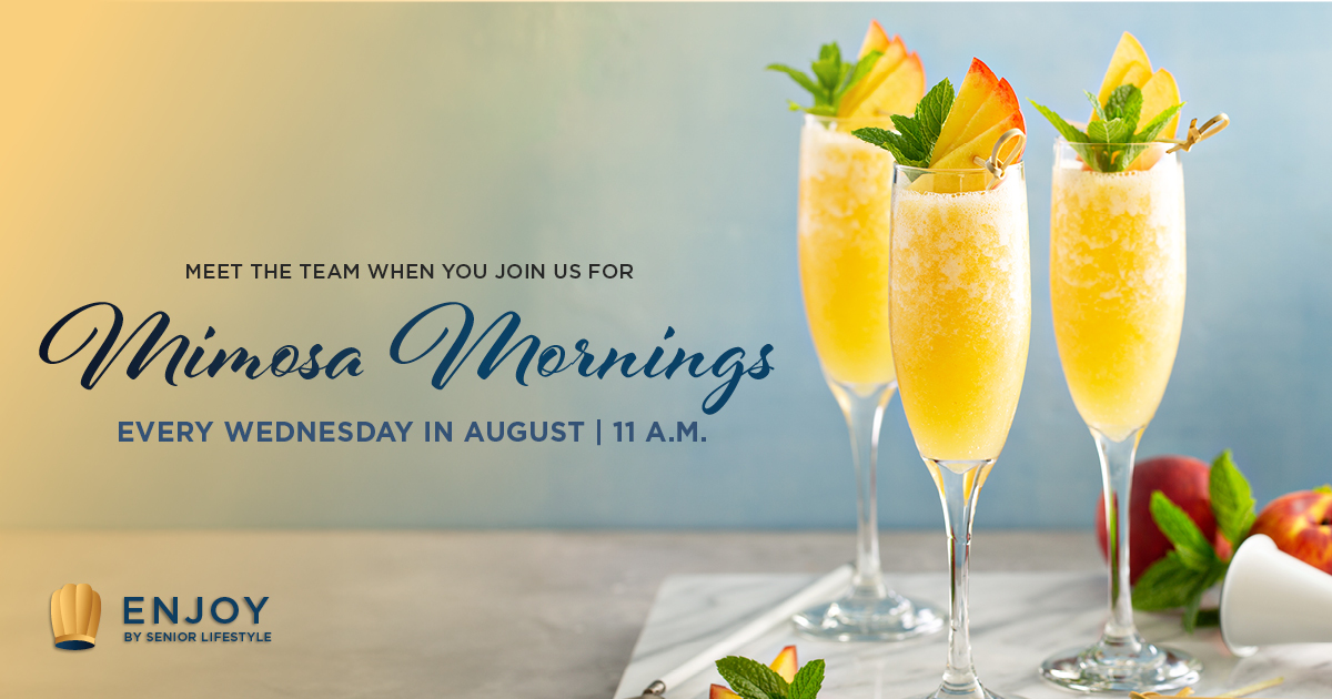Three mimosas. 