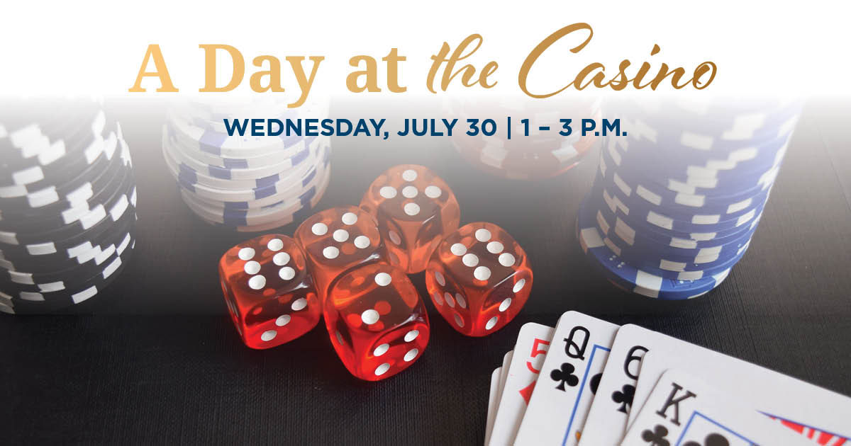Poker chips and cards.