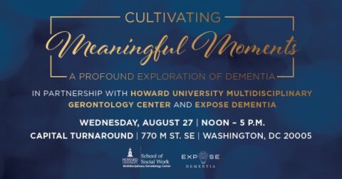 Meaningful Moments invitation.