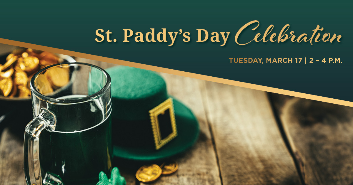 SLC EHYP 5365300 St. Patrick s Day Celebration HeroImage v1 Calendar SLC EHYP 5365300 St. Patrick s Day Celebration HeroImage v1 Calendar