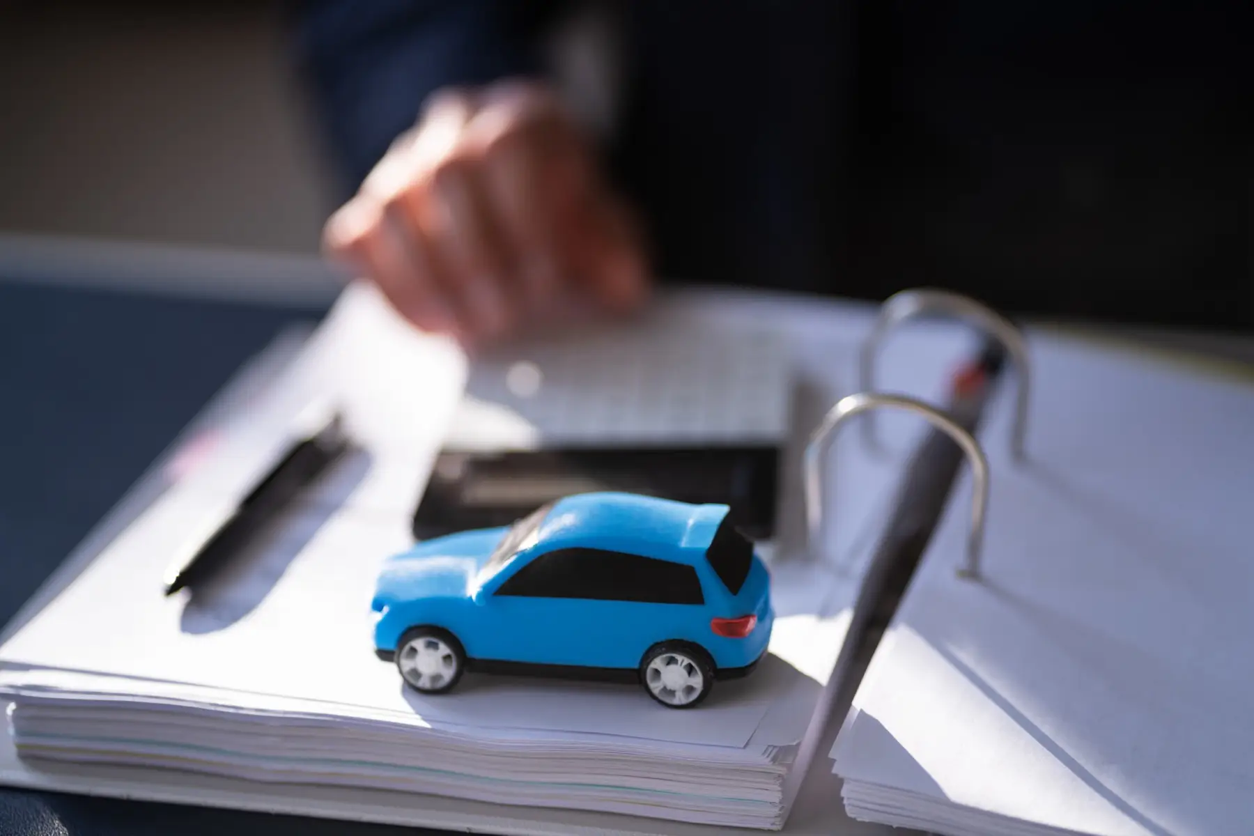 Car Loan And Finance Documents Car Loan And Finance Documents In Office