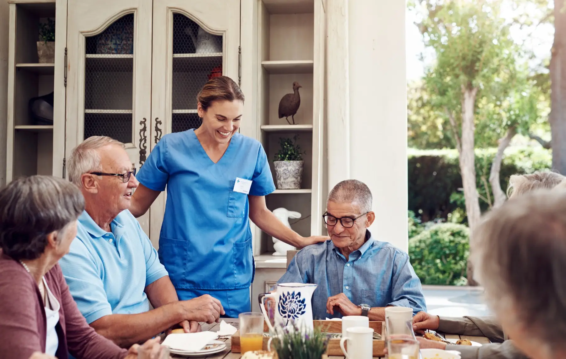 Spoiling my patients with a tea party Spoiling my patients with a tea party