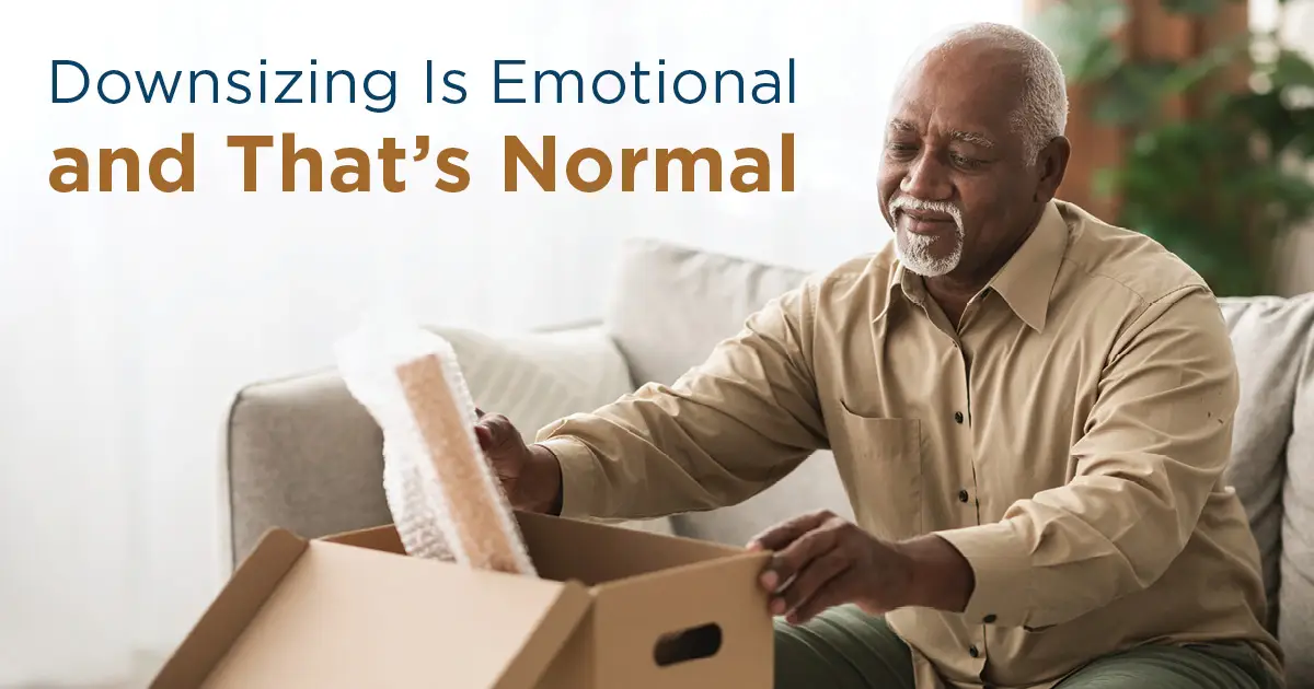 emotional side of downsizing