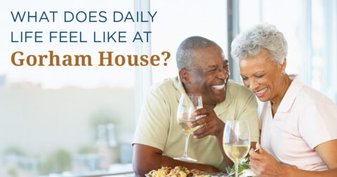 daily life at Gorham House
