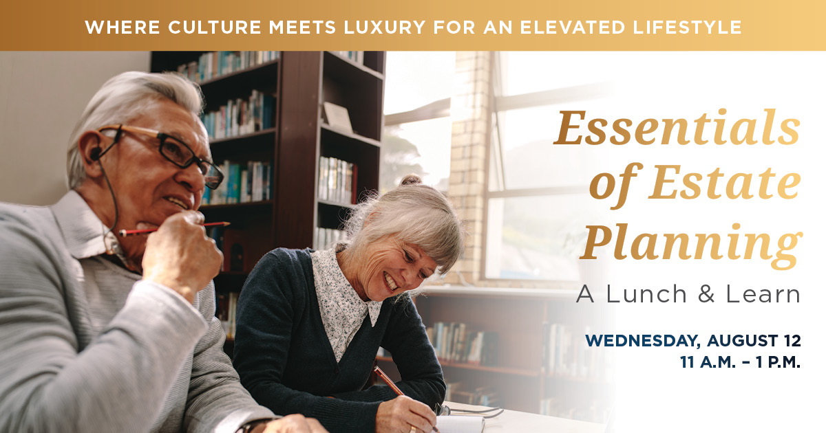 seniorlifestyle sheridanofoakbrook oakbrook il estateplanning event seniorlifestyle sheridanofoakbrook oakbrook il estateplanning event